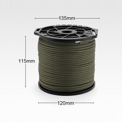 Açık Çok fonksiyonlu Makara 9 çekirdekli Paracord Halat 4mm Kalın Bağlama Halatı Çamaşır Çadırı Rüzgar Halatı