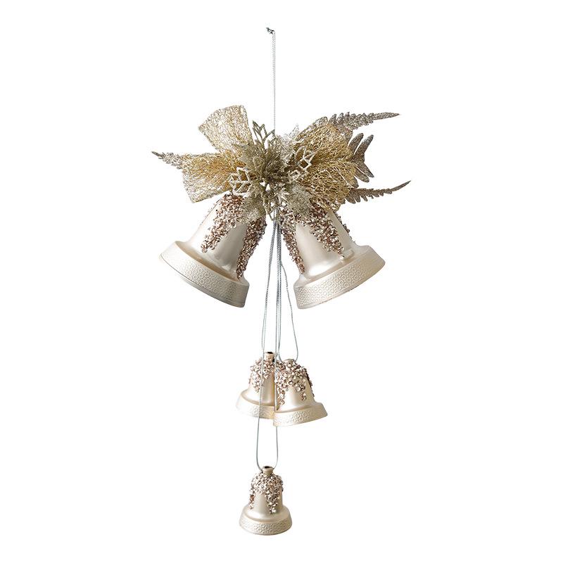NUCHI Cross-Border Christmas Bell Ornaments - Tree & Window Decorations