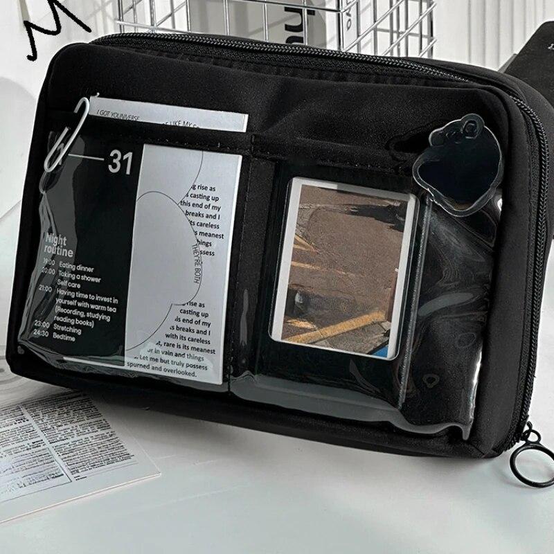 12 Στρώσεων Ανθεκτική στη Βρωμιά Μεγάλης Χωρητικότητας Τσάντα για Μολύβια Αισθητική Πάντα Σχολική Θήκη Σταθερών Ειδών Θήκη Μολυβιών με Φερμουάρ Σχολικά Είδη