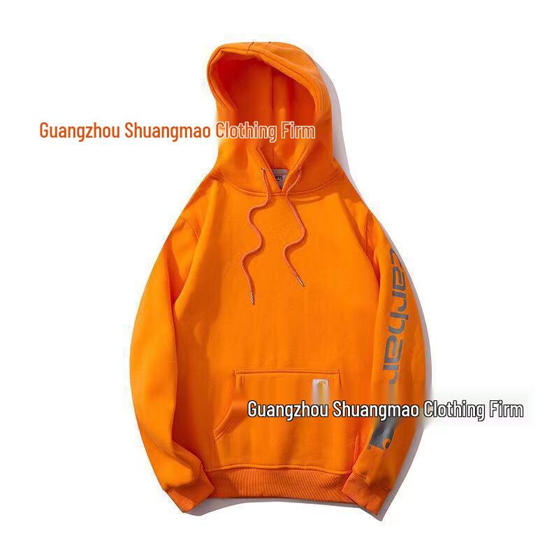 Carhartt Europe Kaha Classic Bestickter Lockerer Unisex Fleece Hoodie