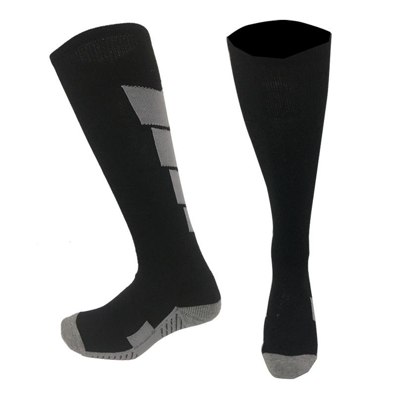 Practical Long Tube Football Socks Adult Older Children Children Towel Bottom Regular Towel Bottom Over Knee Breathable Sports Socks