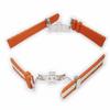BLANCPAIN X Swatch Exclusive Rubber Strap with D-Buckle (Orange & Beige)