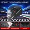 3C Certification Men Motorcycle Full Face Helmet Lens Scooter Protective Riding Moped Women Motocross Flip Up Safety Helmets