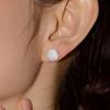 14k Gold-Filled Bellin Natural Mother-of-Pearl Rose Earrings (2 Sizes)