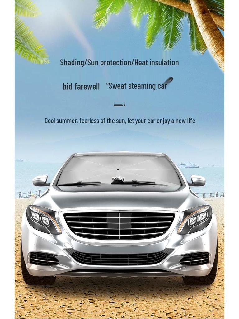 Sunshade Windshield for Hongqi: H5, HS5, E-QM5, H7, HS7 - Sun Protection & Heat Insulation