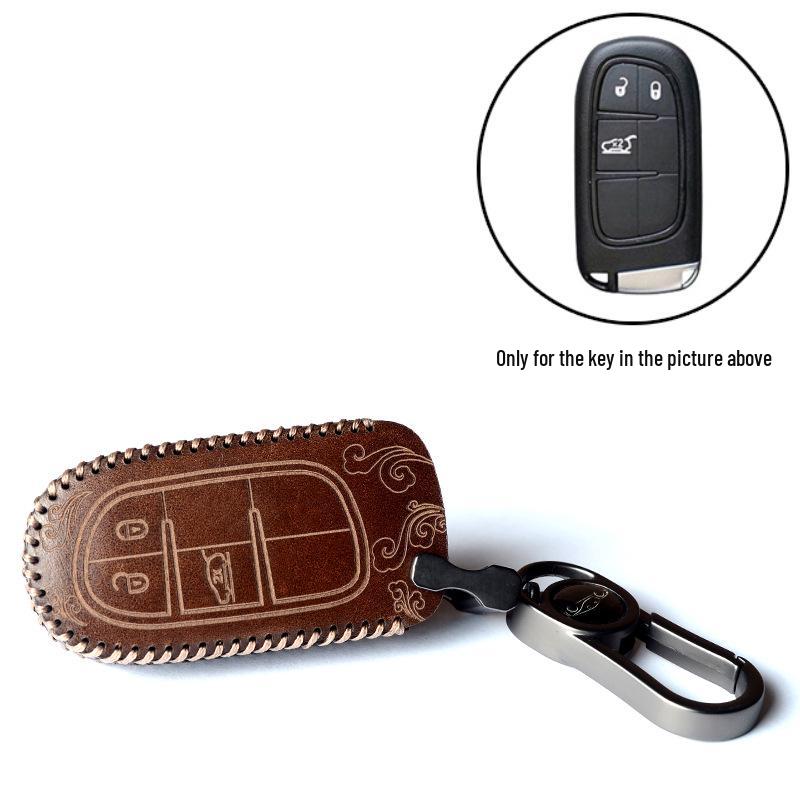 

Чехол для ключей Jeep & Dodge для Compass, Renegade, Cherokee, Grand Cherokee, Commander