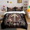 Viking Warrior Nordic Design Bedding Set Bedding set (1 duvet cover, 2 pillowcases, duvet not included)