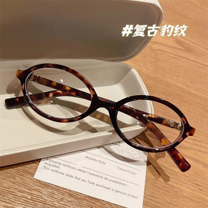 Vintage Oval Myopia Glasses for Men Women Luxury  Designer Small Oval Anti Blue Light Myopia Glasses 0 To -4.0 UV400