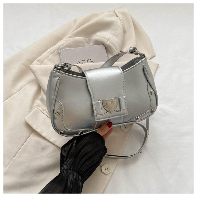 Fashion 2025 Early Autumn New Casual Women's Shoulder Crossbody Armpit Small Square Bag