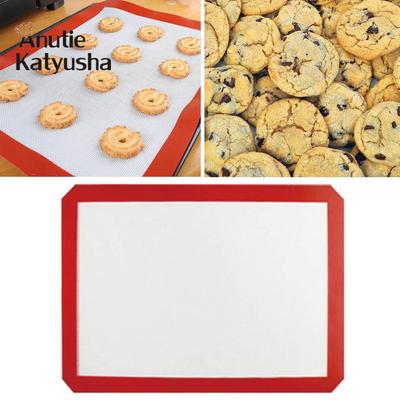 1 Stück Antihaft-Silikon-Macaron-Backmatte zum Ausrollen von Teig, Ofen-Pad, Gebäck-Backwerkzeuge, Silikon-Pads