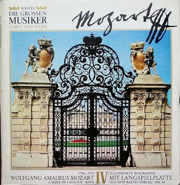 

10inch Record WOLFGANG AMADEUS MOZART Wolfgang Amadeus Mozart Series 2 BDGM45 Bastei 1969 Germany Classical Used