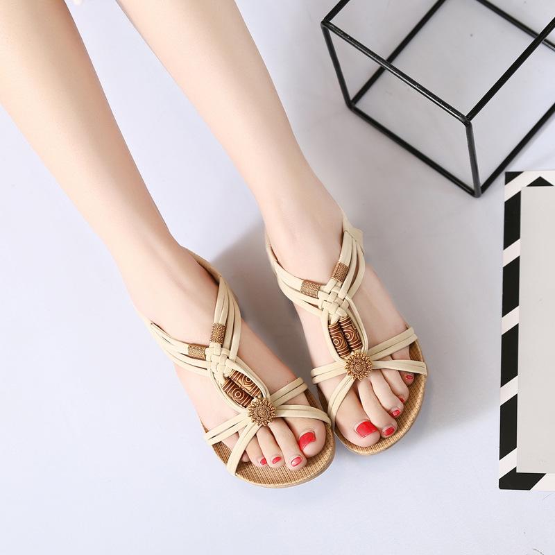 Women Shoes Sandals Comfort Sandals Summer Flip Flops Fashion Cool Sandals Flat Sandals Gladiator Sandalias