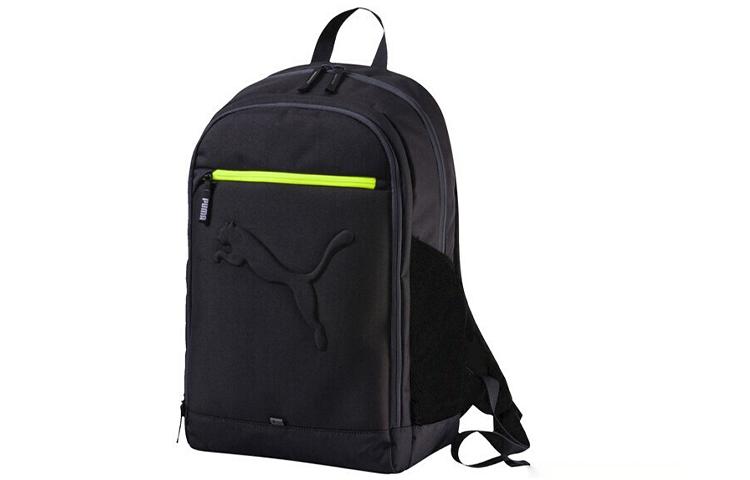 PUMA Nylon Polyester Backpack Regular Unisex Asphalt 073581-17