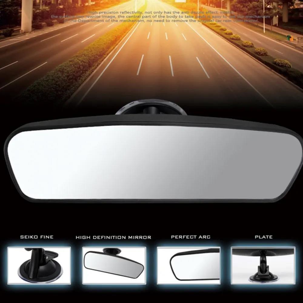Universal Interior Rear View Mirror 360° Rotates Wide-angle Rearview Mirror Adjustable Suction Cup Car Rear Mirror Auto Parts