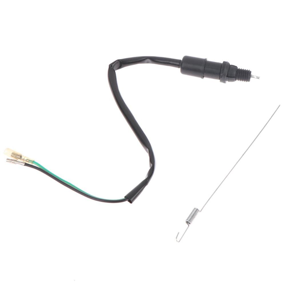 Plastic Metal Foot Brake Switch with Spring Brake Light Switch for Honda/Yamaha/ATV