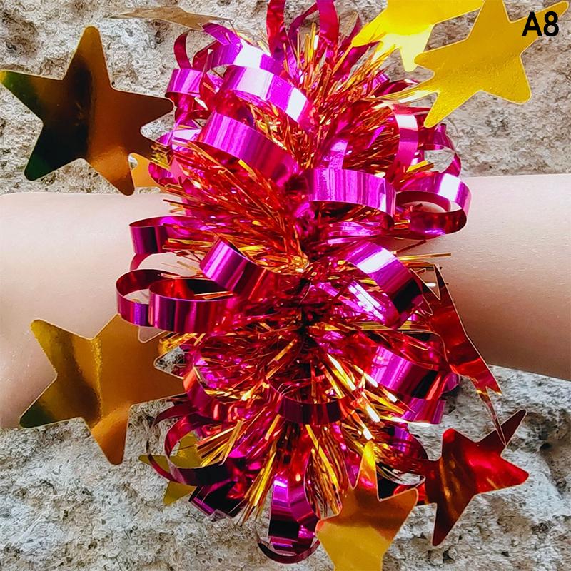 2Pcs Kids Game Pom Poms Apply To Sports Game 27 Styles Practical Cheerleading Cheering Flower Ball Sports Games Bracelet