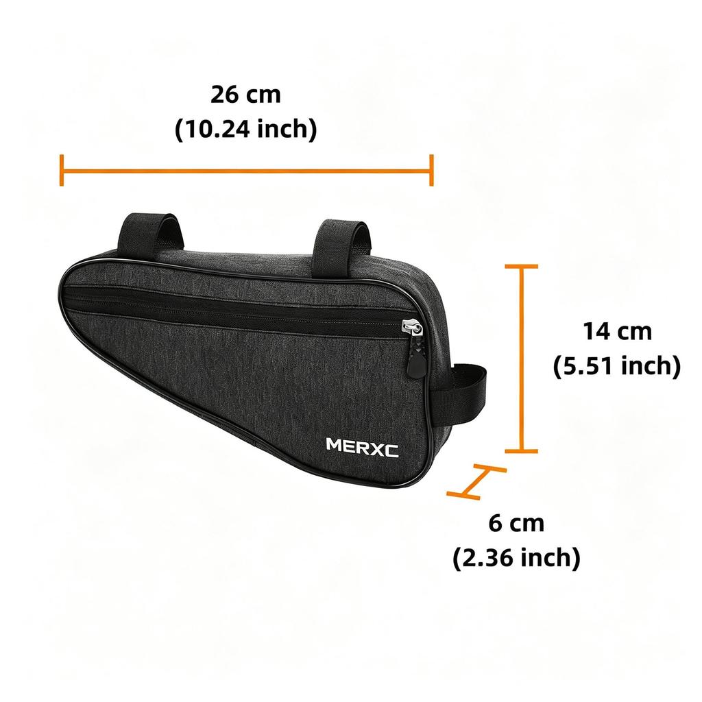 Bicycle Front Triangle Cycling Bag - Road & Mountain Bike Accessories
