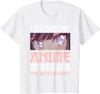 I Paused My Anime To Be Here Otaku Anime Merch Tshirt Summer 100 Cotton Printed T Short Sleeve Oversized Graphic T Shirt Top