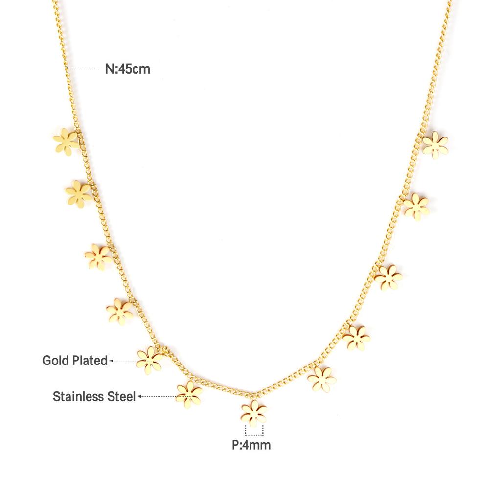 Simple And Versatile Rectangle Pendant Necklace Minimalist Luxury Women's Jewelry Accessory