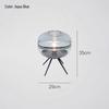 Minimalist Nordic Glass Table Lamp for Bedroom or Living Room Decor