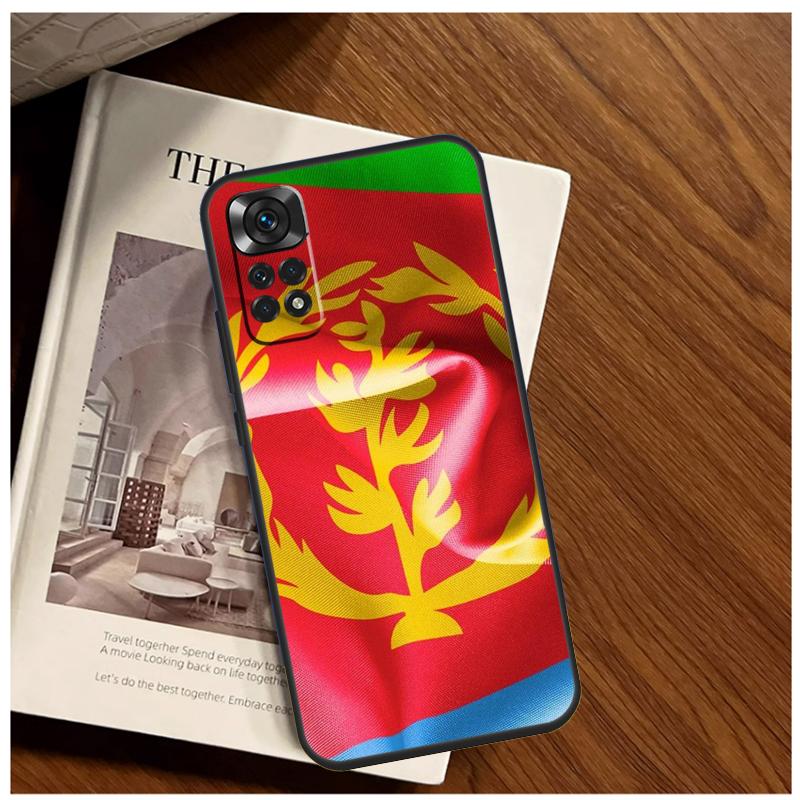 Eritrea Flag Case For Xiaomi Redmi Note 14 13 9 10 11 12 15 Pro Plus Cover For Redmi 15 C 13C 12C 10C 14C