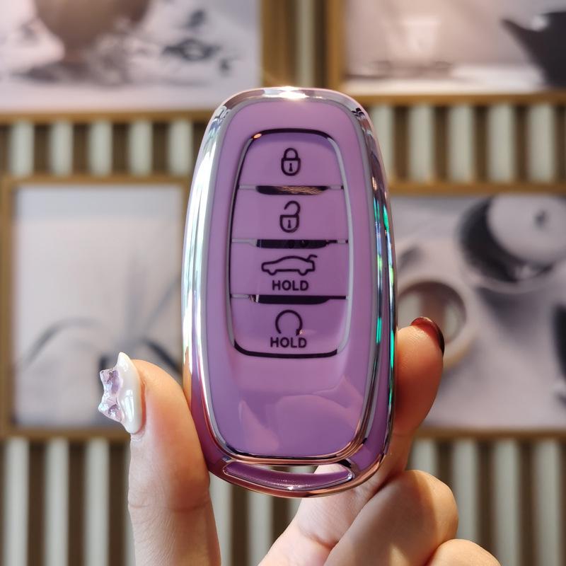 Luxury Hongqi Key Cover for H7, H5, HS5, HS7, H9 - Elegant Key Bag for All Models