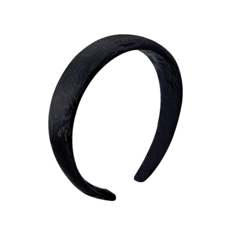 VVV Jacquard Ribbon Volume Hairband _ Black