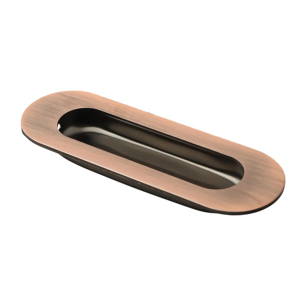 New High Quality Handle Door Knobs Stainless Steel Invisible Cabinet Square Wardrobe 4mm Screw Flush Pull Door