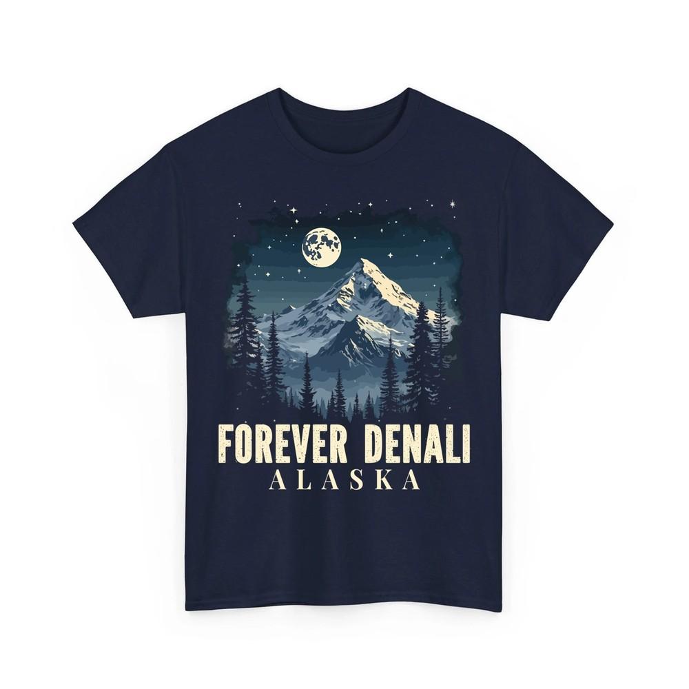 Vintage Mt. Denali National Park Alaska Mountain Forever Denali Unisex TShirt Unisex T-Shirt XXXL