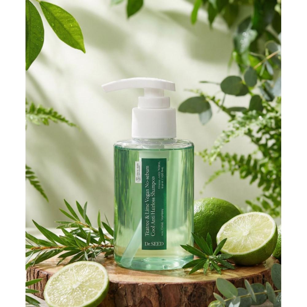 Dr.seed Tea Tree   Lime Vegan Oily Hair Loss Shampoo Travel 100ml NONE