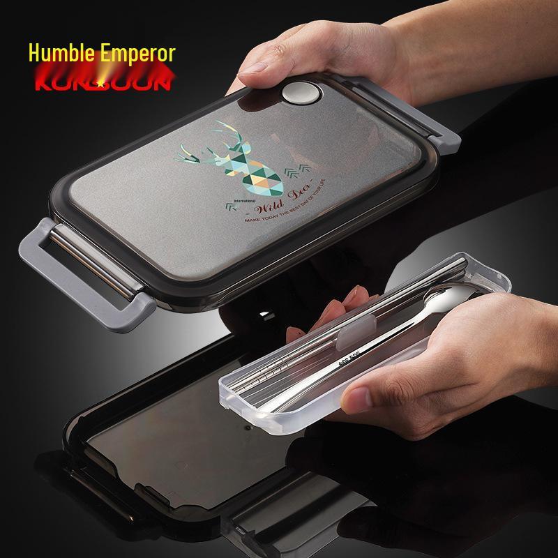 Qian Xing 304 Stainless Steel Bento Lunch Box
