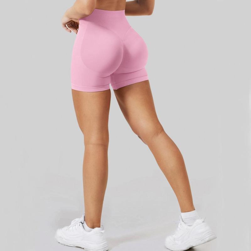 High Waist Seamless Tummy Control Butt Lift Quick Dry Yoga Shorts