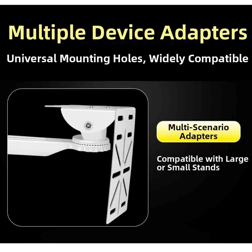 Wall Mount Security Camera Mount Adjustable Angle Pole Mount Bracket Camera Bracket Outdoor