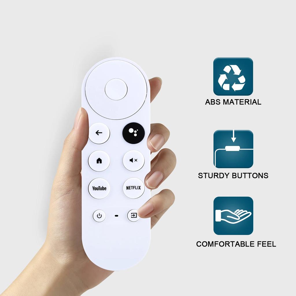 Snow Chromecast Go Remote Replacement for Google Chromecast with Google TV Remote Google TV Streamer Only