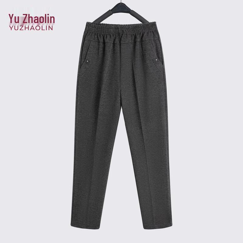 YUZHAOLIN Women s High-Waist Fleece-Lined Casual Pants 5XL