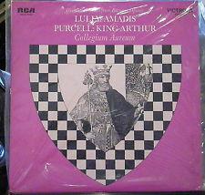 LP Record JEAN-BAPTISTE LULLY, HENRY PURCELL - Orchestral Suites From Baroque Oper VICS1432 RCA 1969 US Classical Used