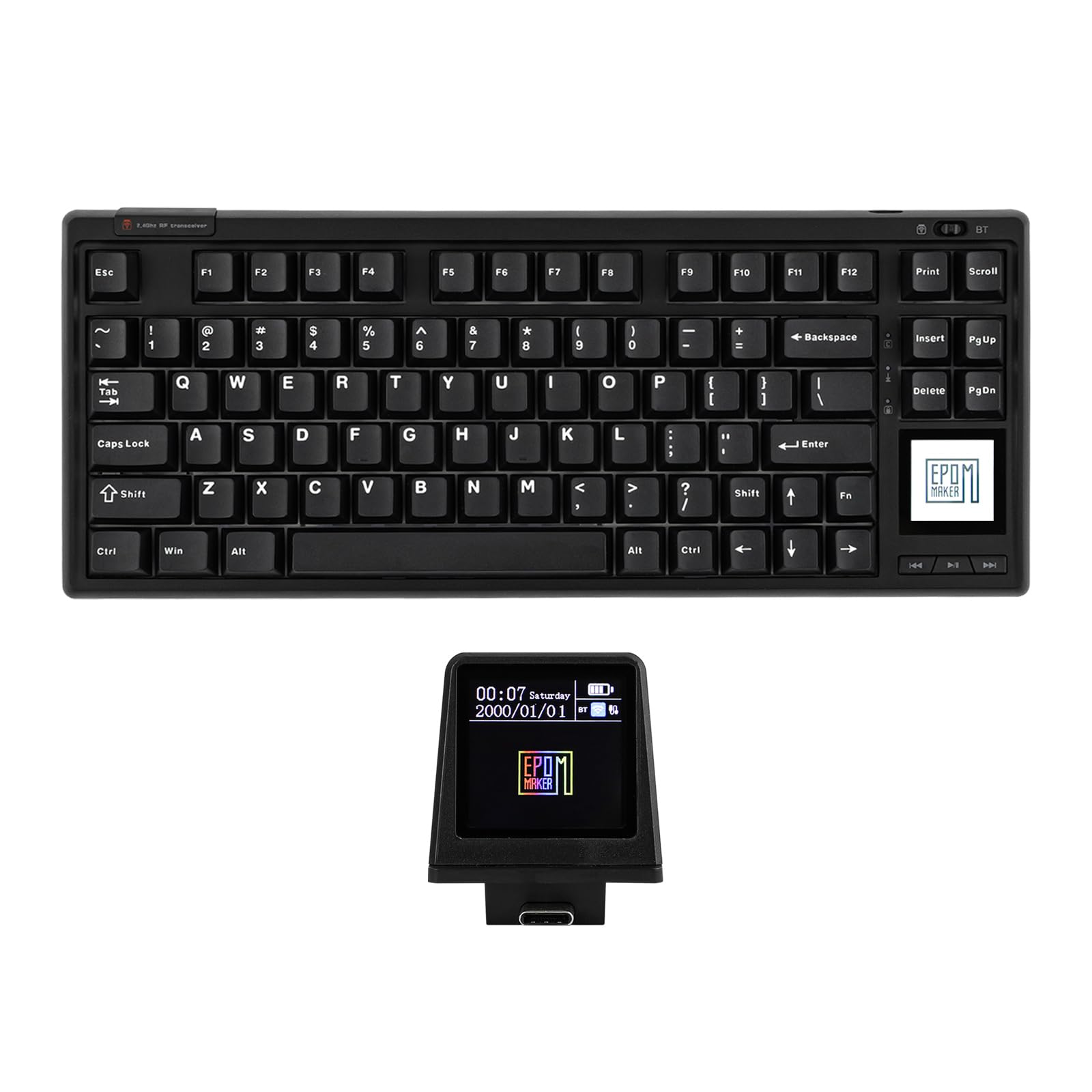 

[EPOMAKER] RT80 Touch Wisteria – keyboard