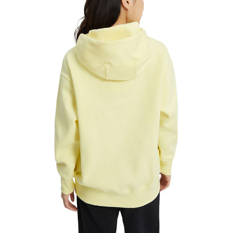 Nike Sweatshirts Women's Yellow Hooded Moderate Other DQ5861-706