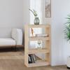 Day and Night - Day and Night Shelf/space Divider Pine Wood 60x30x103.5 Cm