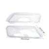Right / Left Side Car Headlight Lens Cover Headlamp Shade Shell Plastic Cover For A6 C6 2006-2011