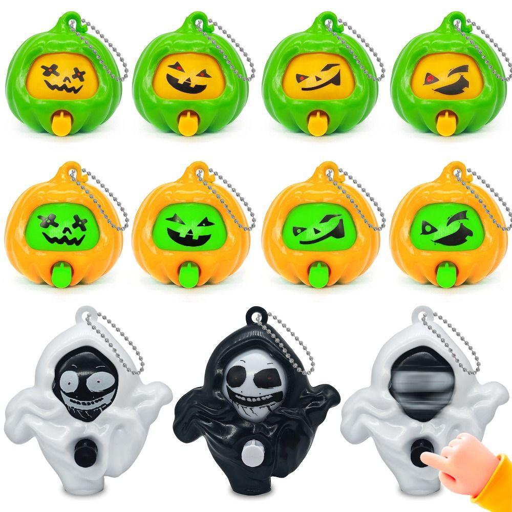 Face Changing Design Pumpkin Face Changing Keyring Pumpkin Face Changing Pendants  Halloween Party