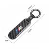 Carbon Fiber Car Keychain Metal Anti Loss Portable Key Ring For BMW I3 I4 E46 E90 E60 F30 F10 X1 X2 X3 X5 X4 X6 X7 G30 G20 G32