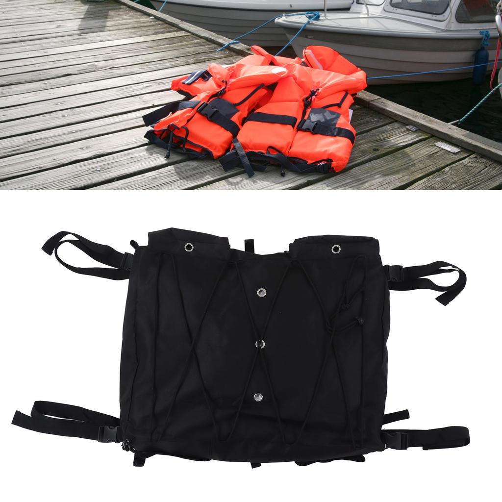 T Top Storage Bag 600D Oxford Cloth Heavy Duty Hard Top Boat Life Jacket Storage Bag for Yachts Speedboat
