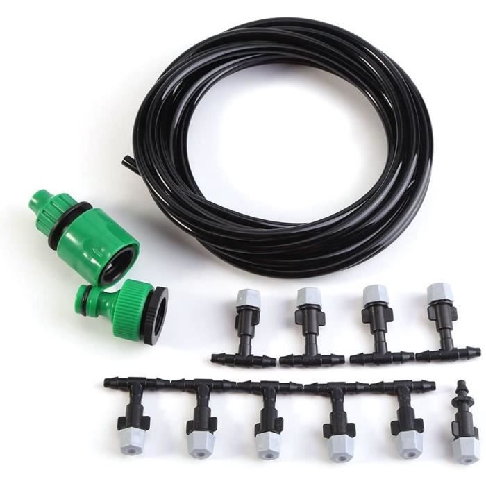 Bewässerungsset Tropfbewässerungssystem Wassersprühkühlung(10M) 423