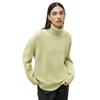 094 European & American High Neck Sweater: Women's Loose Knit for Autumn/Winter
