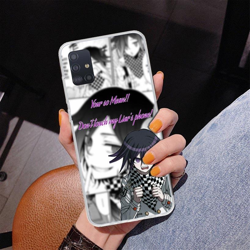 Danganronpa Kokichi Ouma Phone Case For Samsung Galaxy A52 A32 A22 A12 A51 A31 A50S A30S A20S A10S Note 20 Ultra 10 Plus S10 A72