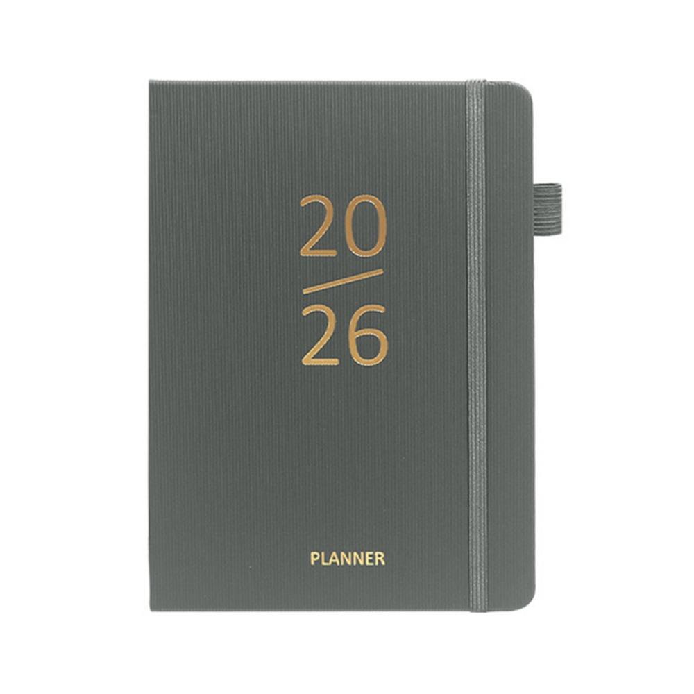 PU Leather Agenda Book A5 To Do List Notepad Portable Appointment Book  School Supplies