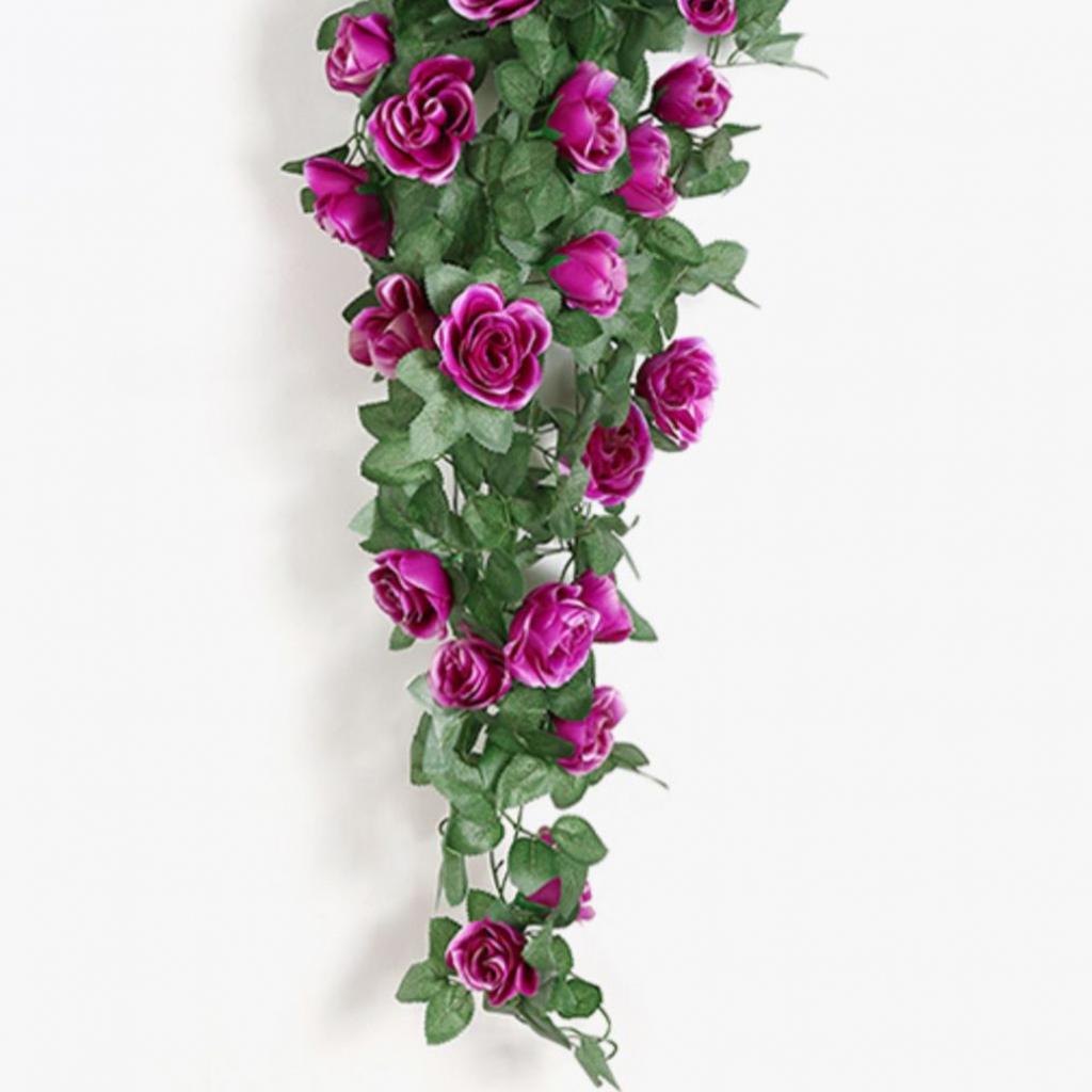Premium Artificial Rose Flowers Vine for Home and Garden Enhancement