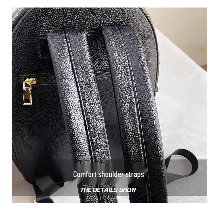 2025 Punk-Style Acrylic Backpack: European Fashion, Large Capacity, Unique Design for Women