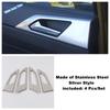 Inner Door Handle Bowl Decoration Cover Trim Kit Fit For VW Volkswagen Polo     - 2025 Car Styling Accessories